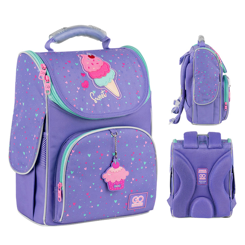 School backpack hard shaped GoPack Education Summer Ice Cream GO25-5001S-2