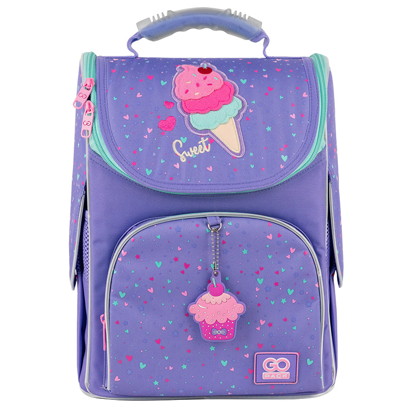 School backpack hard shaped GoPack Education Summer Ice Cream GO25-5001S-2