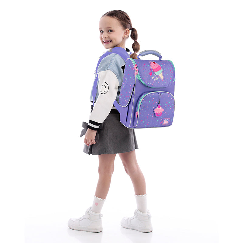 School backpack hard shaped GoPack Education Summer Ice Cream GO25-5001S-2