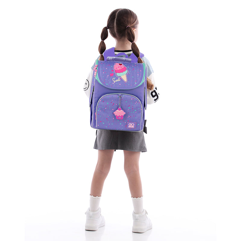 School backpack hard shaped GoPack Education Summer Ice Cream GO25-5001S-2