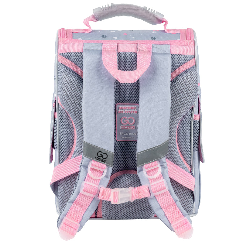 School backpack hard shaped GoPack Education Kitten Princess GO25-5001S-3