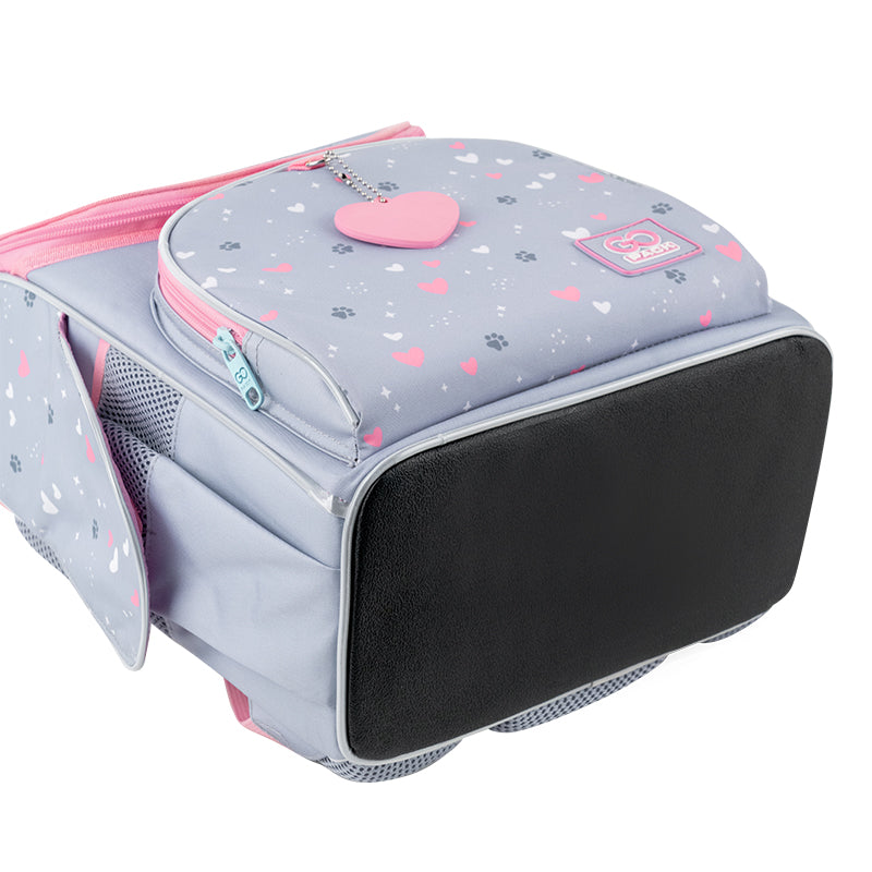 School backpack hard shaped GoPack Education Kitten Princess GO25-5001S-3