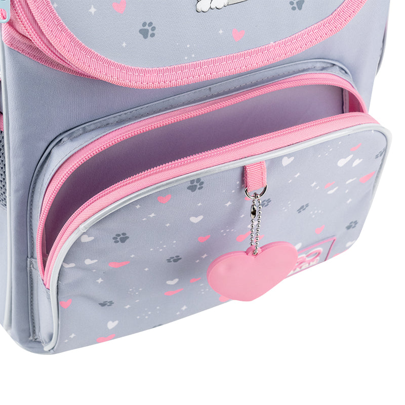 School backpack hard shaped GoPack Education Kitten Princess GO25-5001S-3