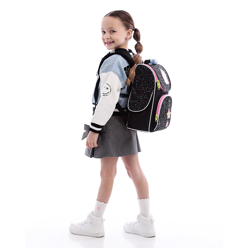 School backpack hard shaped GoPack Education Magical Unicorn GO25-5001S-4
