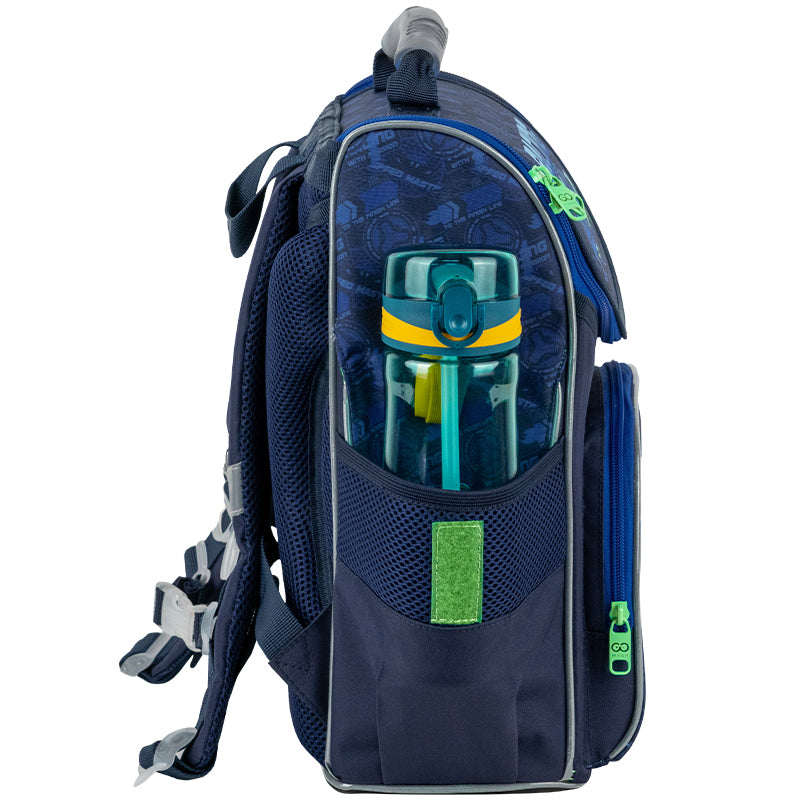 School backpack hard shaped GoPack Education Racing GO25-5001S-6