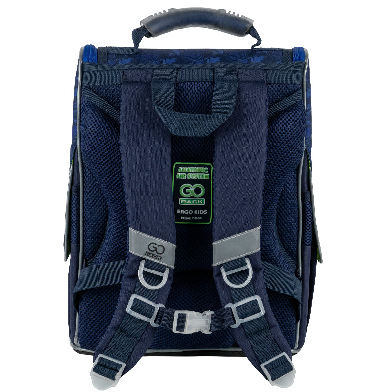 School backpack hard shaped GoPack Education Racing GO25-5001S-6