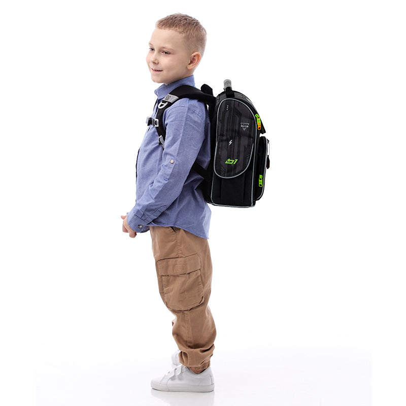School backpack hard shaped GoPack Education Warrior GO25-5001S-8