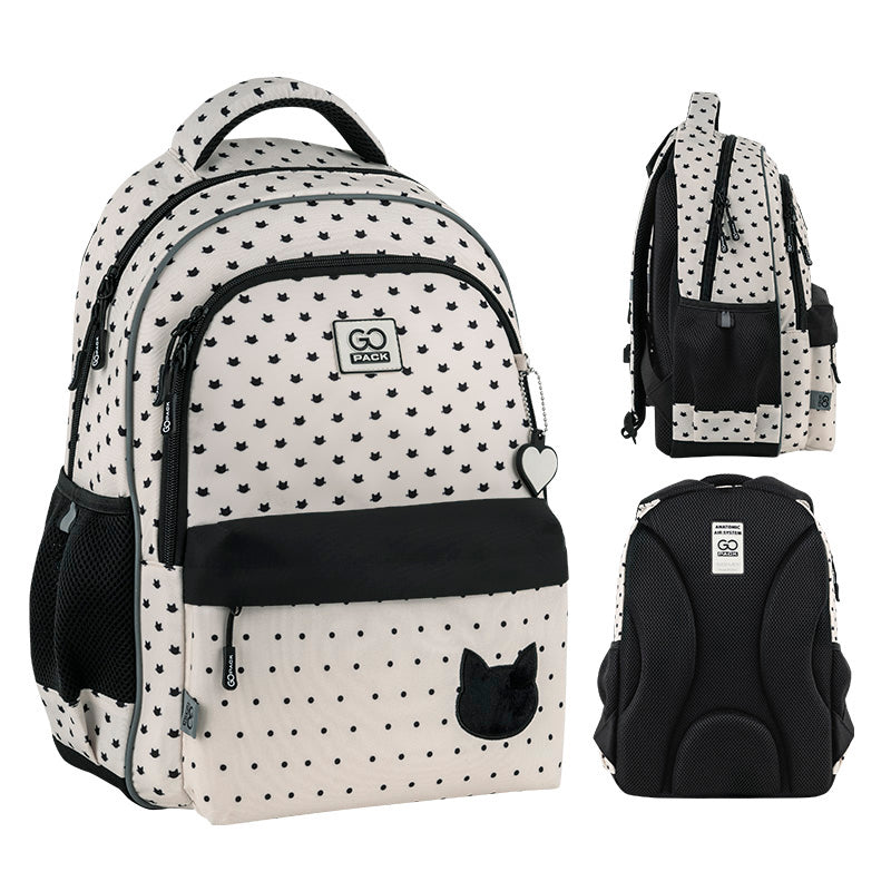 School backpack GoPack Education Cat Style GO25-182M-1
