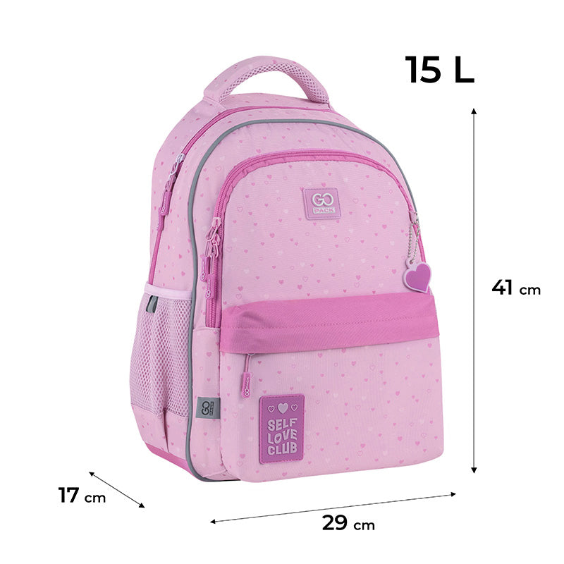 School backpack GoPack Education Self Love Club GO25-182M-4