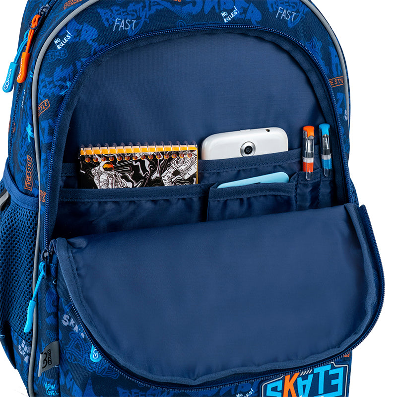 School backpack GoPack Education Crazy Skate GO25-182M-7