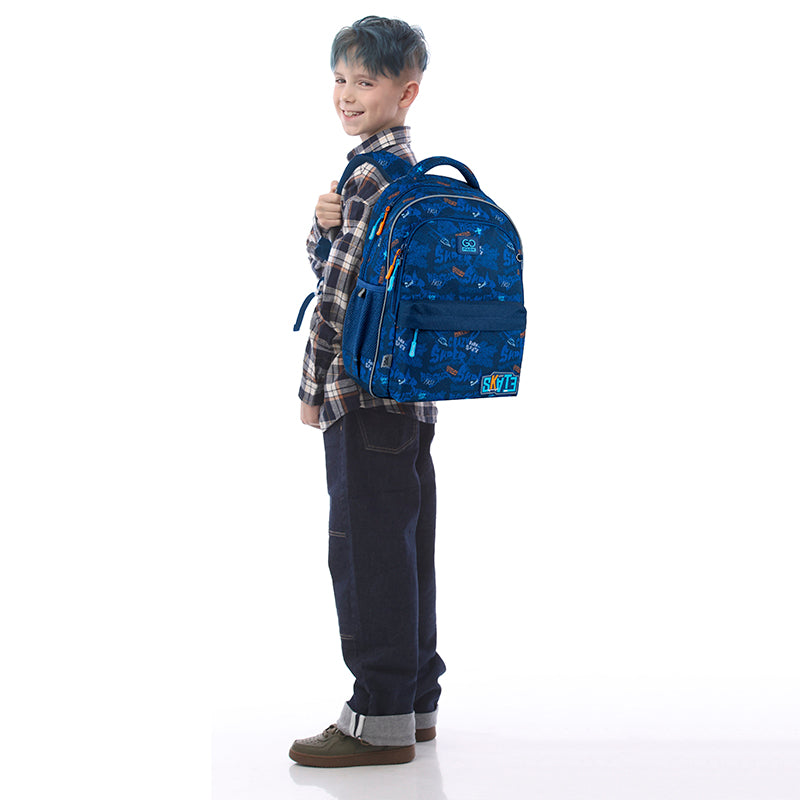 School backpack GoPack Education Crazy Skate GO25-182M-7