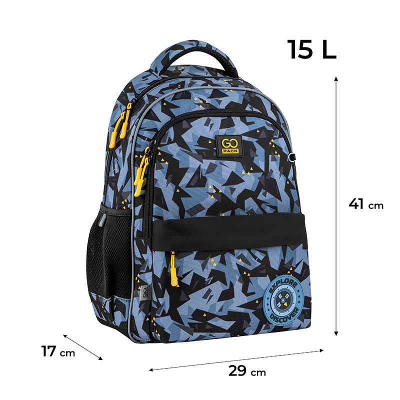 School backpack GoPack Education Explore GO25-182M-8