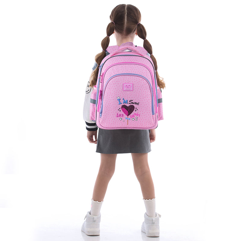 School backpack GoPack Education Sweet Like Candy GO25-2606S-3