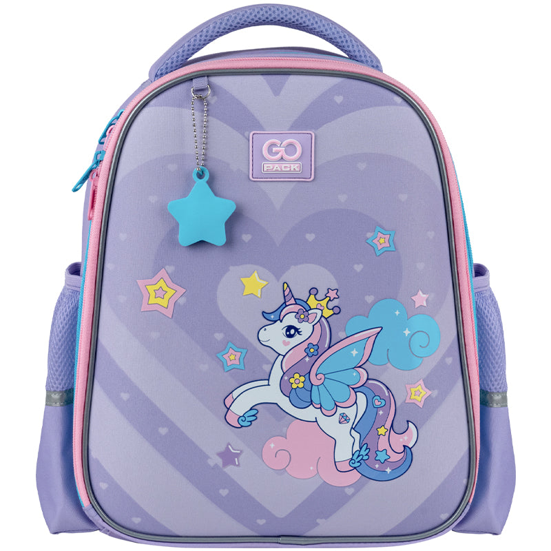 School backpack semi hard-shaped GoPack Education Cute Pony GO25-165S-1