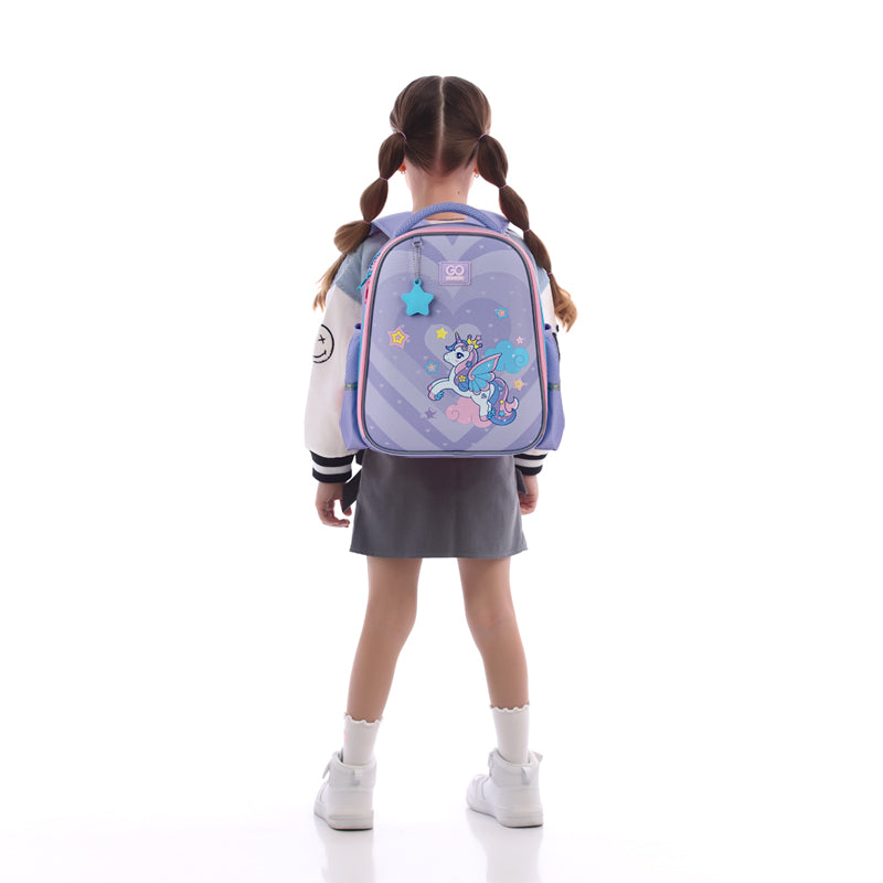 School backpack semi hard-shaped GoPack Education Cute Pony GO25-165S-1