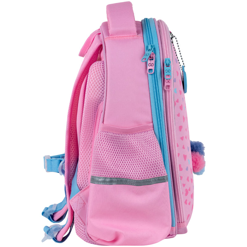 School backpack semi hard-shaped GoPack Education Fluffy Kitten GO25-165S-2