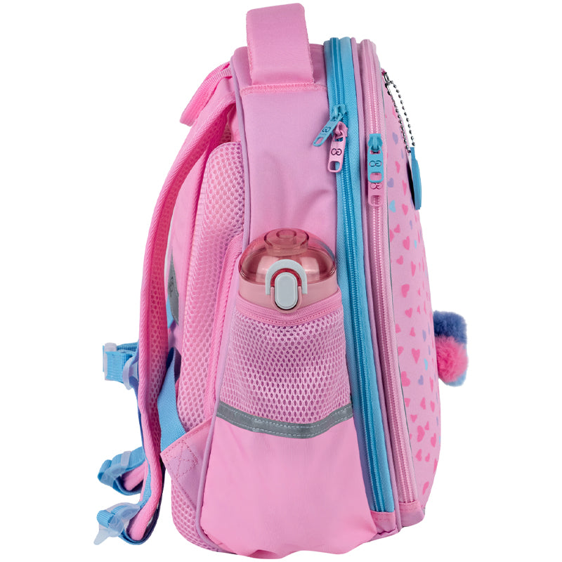 School backpack semi hard-shaped GoPack Education Fluffy Kitten GO25-165S-2