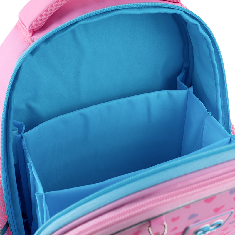 School backpack semi hard-shaped GoPack Education Fluffy Kitten GO25-165S-2