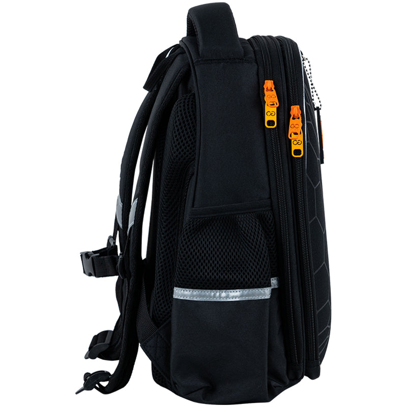 School backpack semi hard-shaped GoPack Education It's a Goal Time GO25-165S-3
