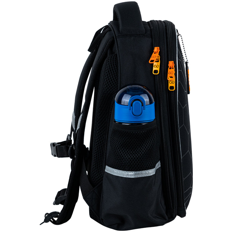 School backpack semi hard-shaped GoPack Education It's a Goal Time GO25-165S-3