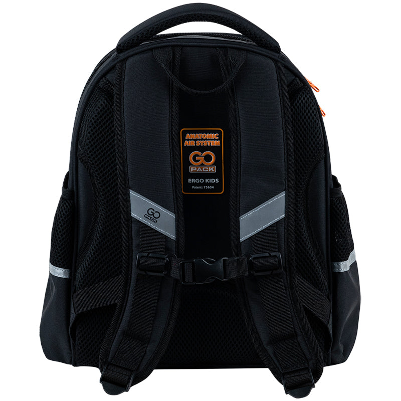 School backpack semi hard-shaped GoPack Education It's a Goal Time GO25-165S-3