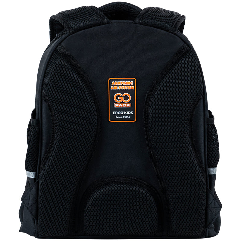 School backpack semi hard-shaped GoPack Education It's a Goal Time GO25-165S-3