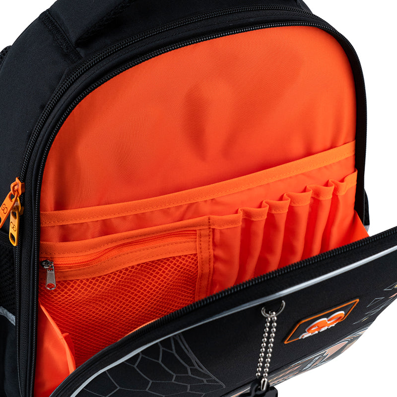 School backpack semi hard-shaped GoPack Education It's a Goal Time GO25-165S-3
