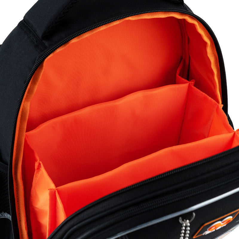 School backpack semi hard-shaped GoPack Education It's a Goal Time GO25-165S-3