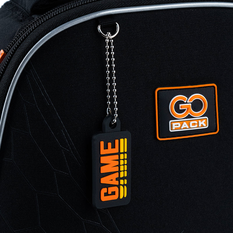 School backpack semi hard-shaped GoPack Education It's a Goal Time GO25-165S-3