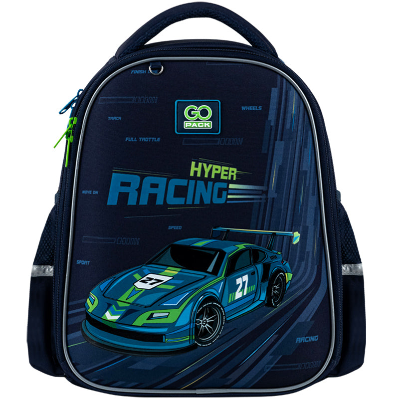 School backpack semi hard-shaped GoPack Education Speedway GO25-165S-4