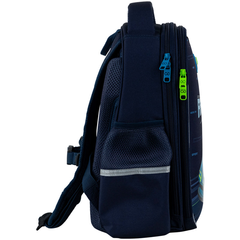 School backpack semi hard-shaped GoPack Education Speedway GO25-165S-4
