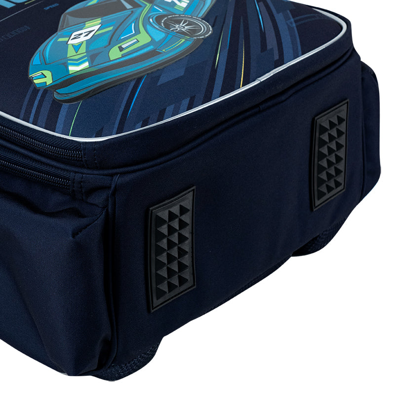 School backpack semi hard-shaped GoPack Education Speedway GO25-165S-4
