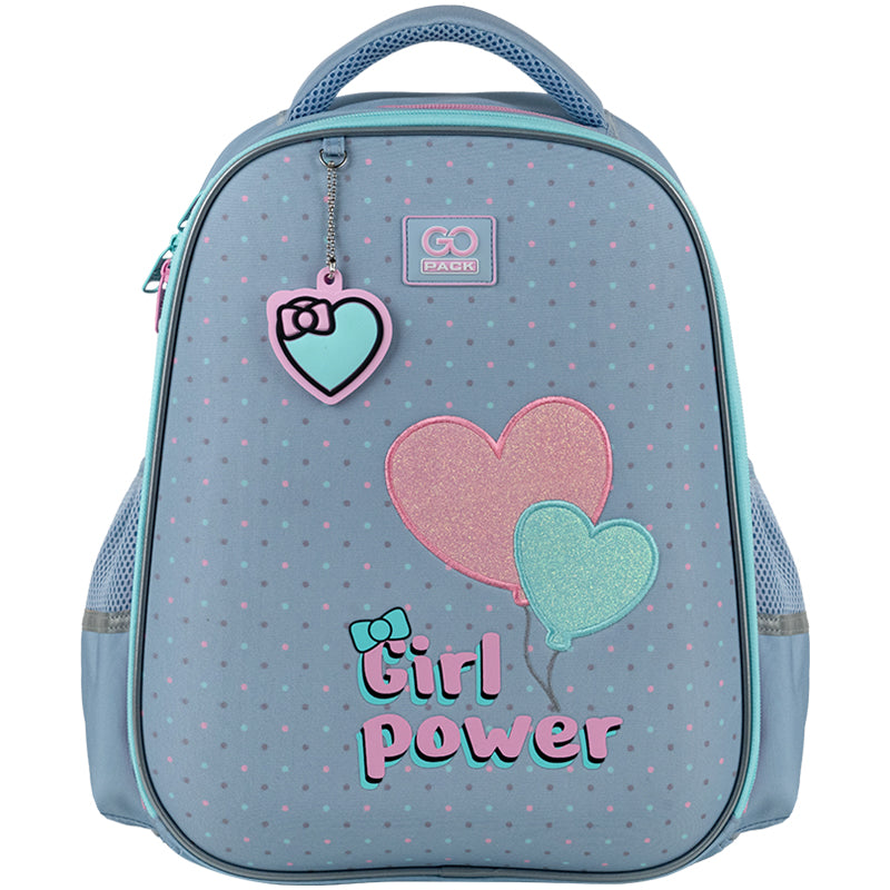 School backpack semi hard-shaped GoPack Education Girl Power GO25-165M-1