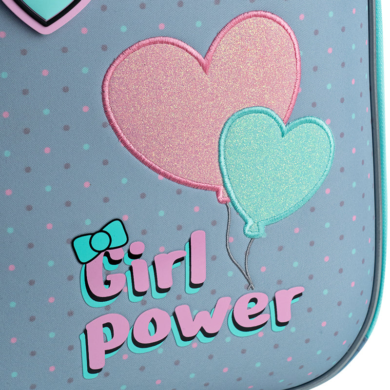 School backpack semi hard-shaped GoPack Education Girl Power GO25-165M-1