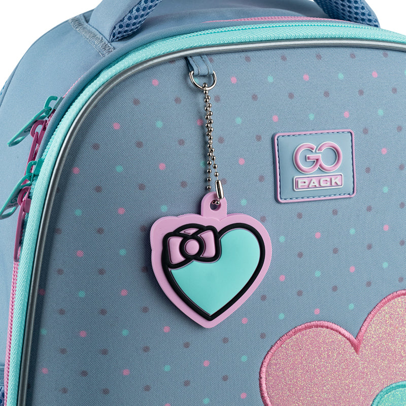 School backpack semi hard-shaped GoPack Education Girl Power GO25-165M-1