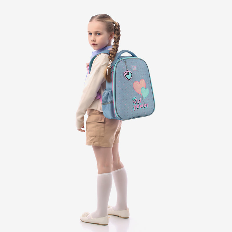 School backpack semi hard-shaped GoPack Education Girl Power GO25-165M-1