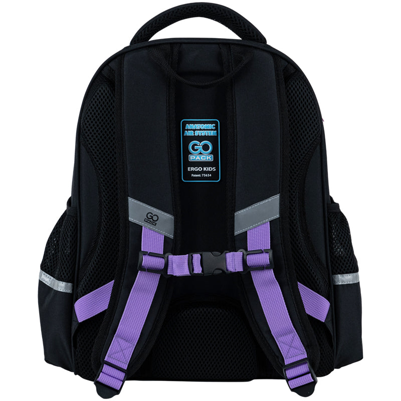 School backpack semi hard-shaped GoPack Education Meowjestical GO25-165M-2