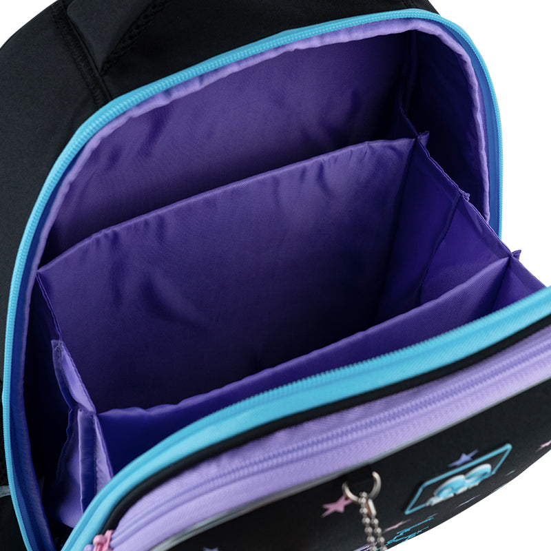 School backpack semi hard-shaped GoPack Education Meowjestical GO25-165M-2