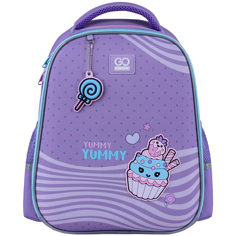 School backpack semi hard-shaped GoPack Education Yummy GO25-165M-3