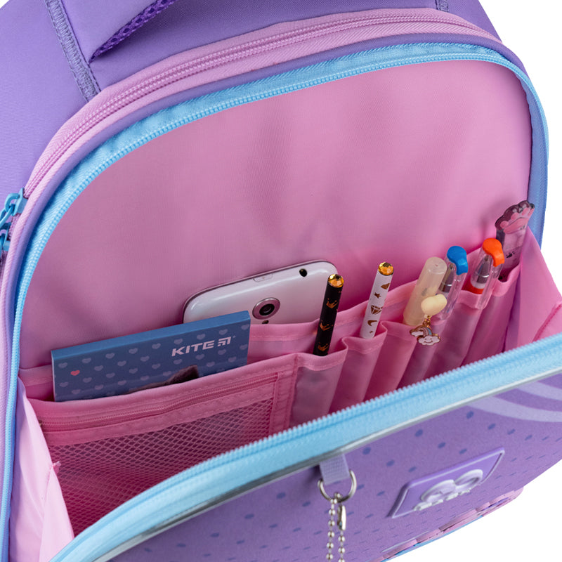 School backpack semi hard-shaped GoPack Education Yummy GO25-165M-3
