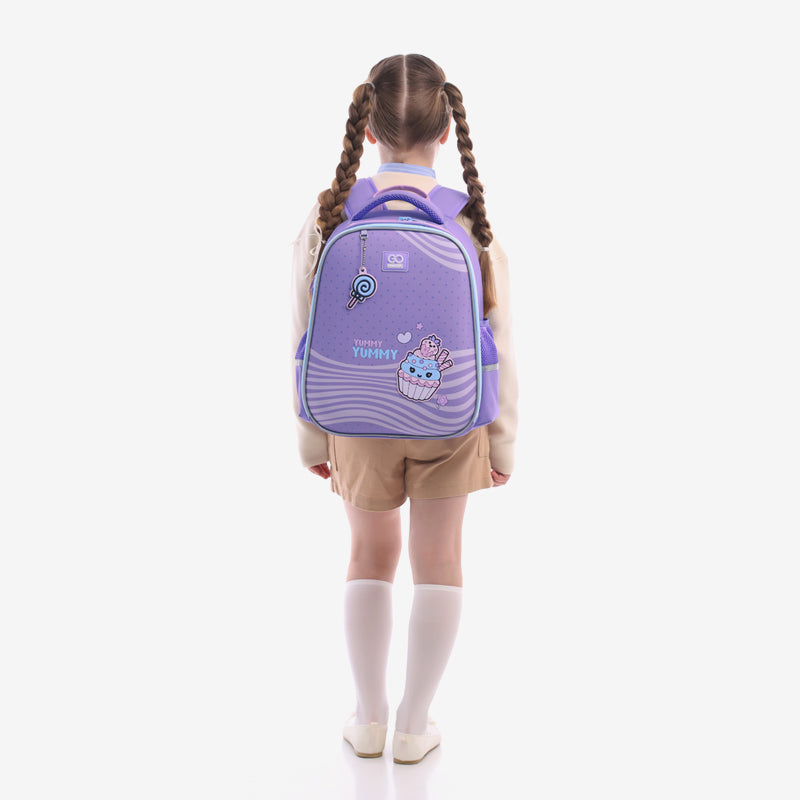 School backpack semi hard-shaped GoPack Education Yummy GO25-165M-3