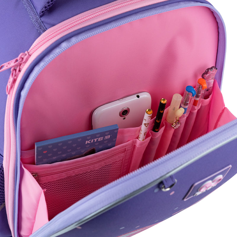 School backpack semi hard-shaped GoPack Education Glowing GO25-165M-4