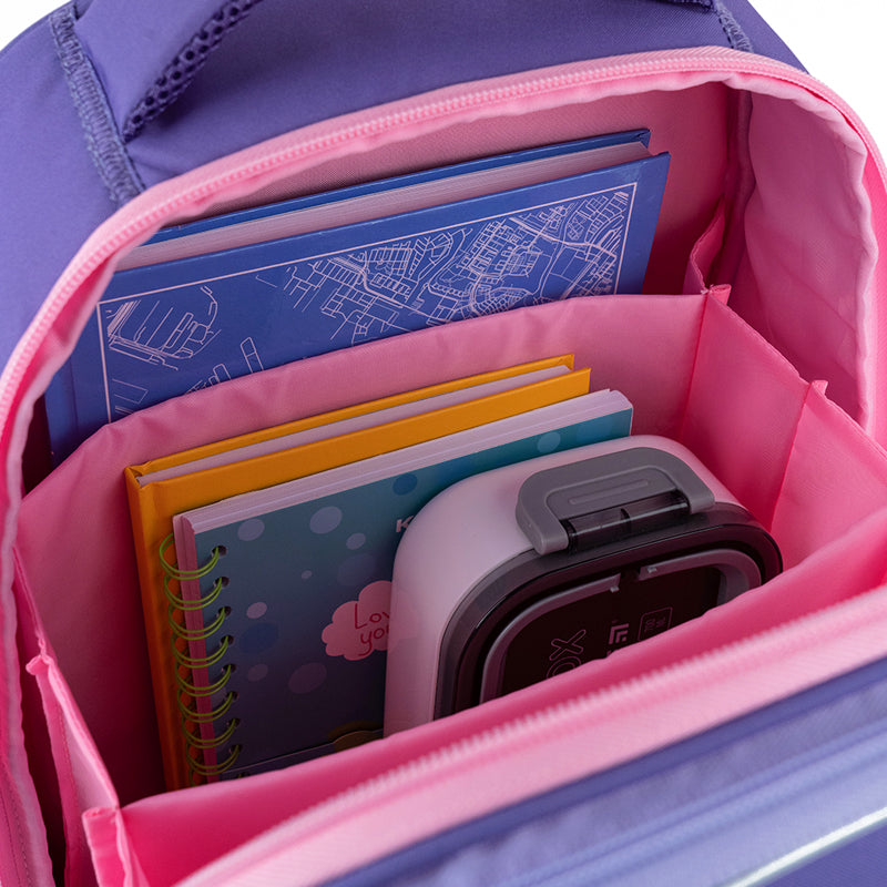 School backpack semi hard-shaped GoPack Education Glowing GO25-165M-4