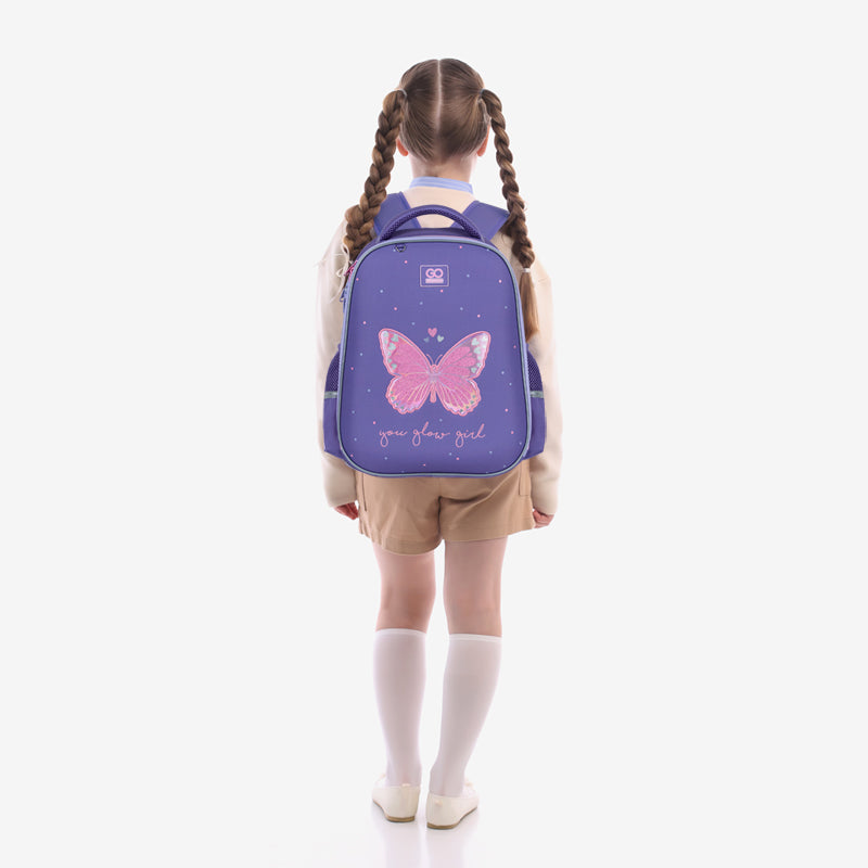 School backpack semi hard-shaped GoPack Education Glowing GO25-165M-4