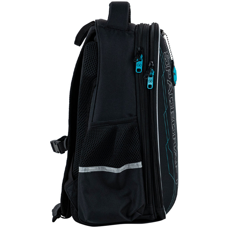 School backpack semi hard-shaped GoPack Education Spacecraft GO25-165M-5