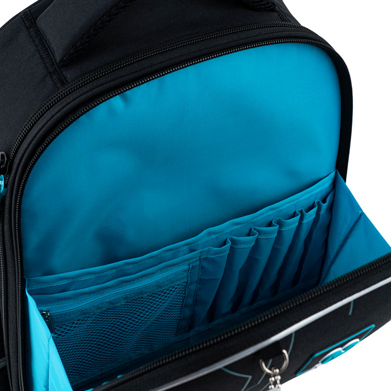 School backpack semi hard-shaped GoPack Education Spacecraft GO25-165M-5