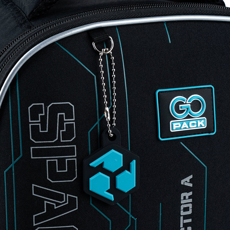 School backpack semi hard-shaped GoPack Education Spacecraft GO25-165M-5