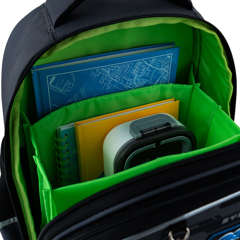 School backpack semi hard-shaped GoPack Education Warrior GO25-165M-6