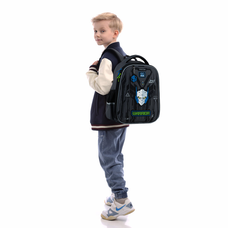 School backpack semi hard-shaped GoPack Education Warrior GO25-165M-6