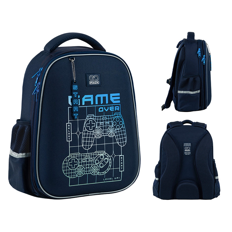 School backpack semi hard-shaped GoPack Education Level Up GO25-165M-7